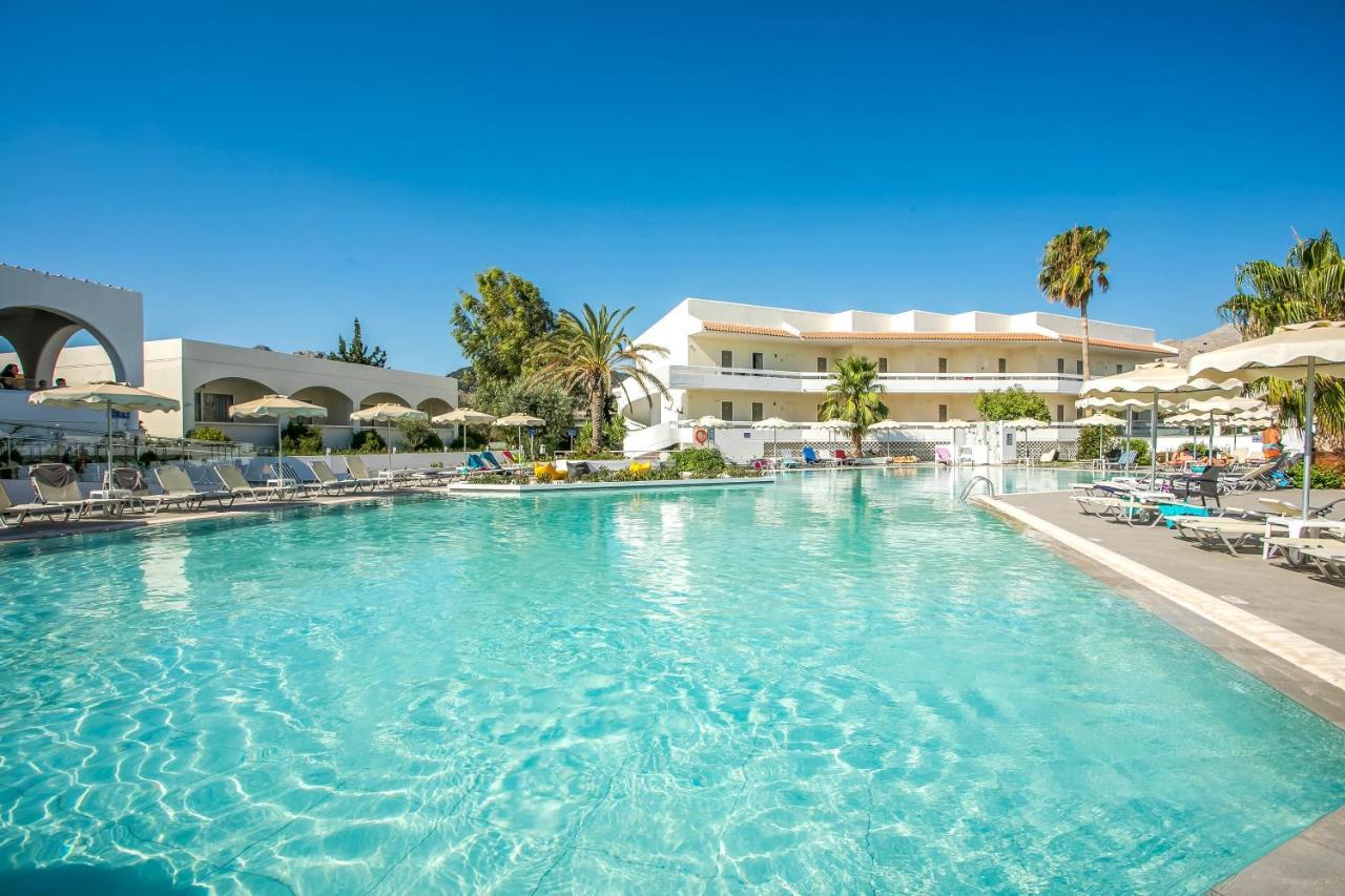 Hotel Niriides Beach Kolymbia Exterior foto