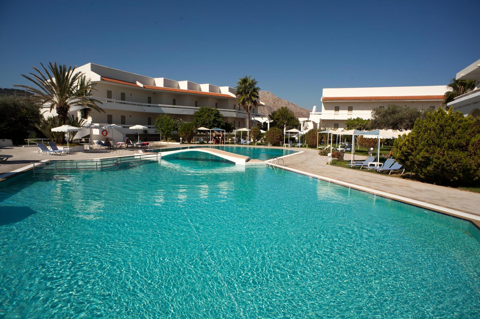Hotel Niriides Beach Kolymbia Exterior foto